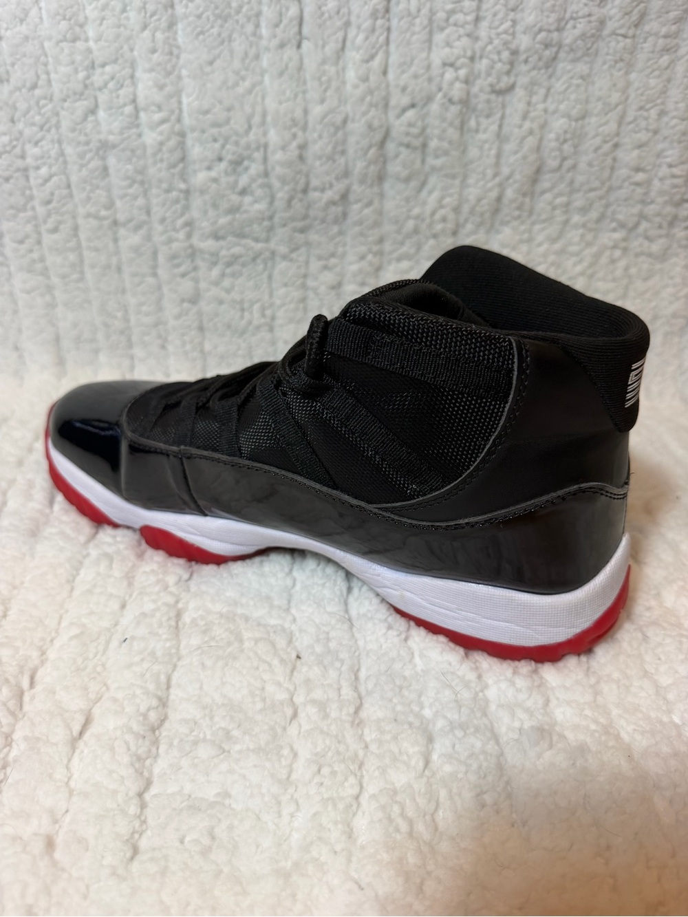 Air Jordan 11 Retro “Bred” (Black/Varsity Red-White), Men’s Size 13 - Picture 9 of 9